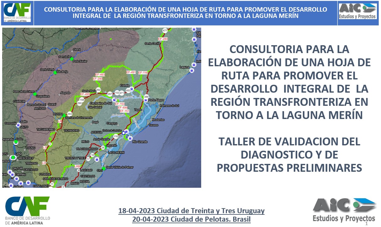 NOTA DE PRENSA CAF: Resultados del estudio del proyecto de integración de la Hidrovía Brasil-Uruguay