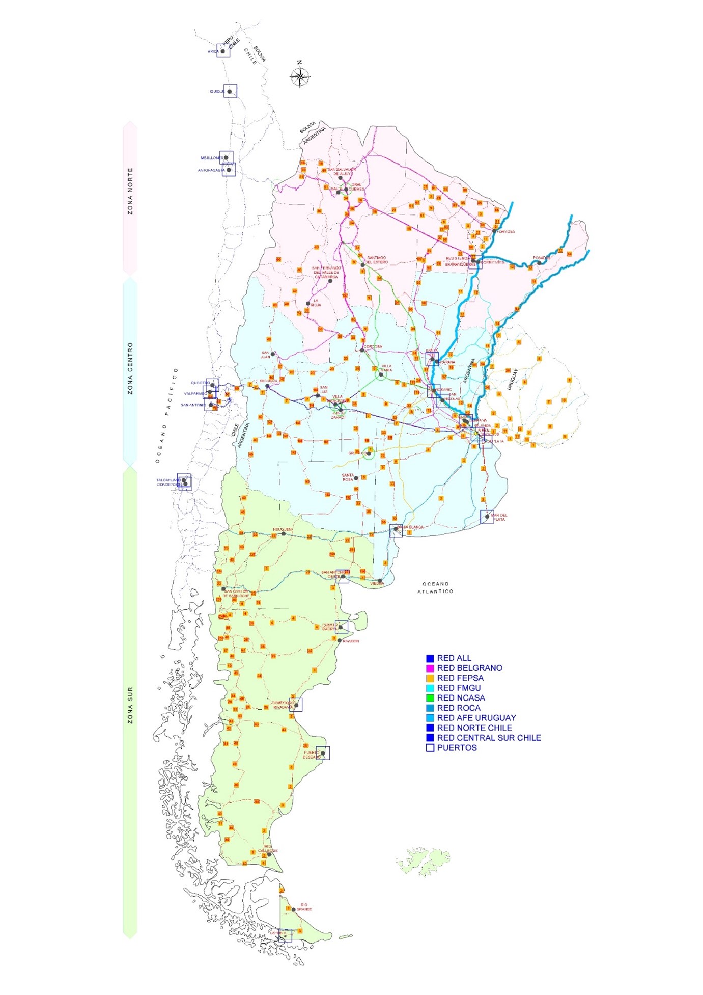 Plan Estratégico del Sistema Portuario Argentino. Realizado en conjunto con MTBS Holanda y M&L. Panamá.