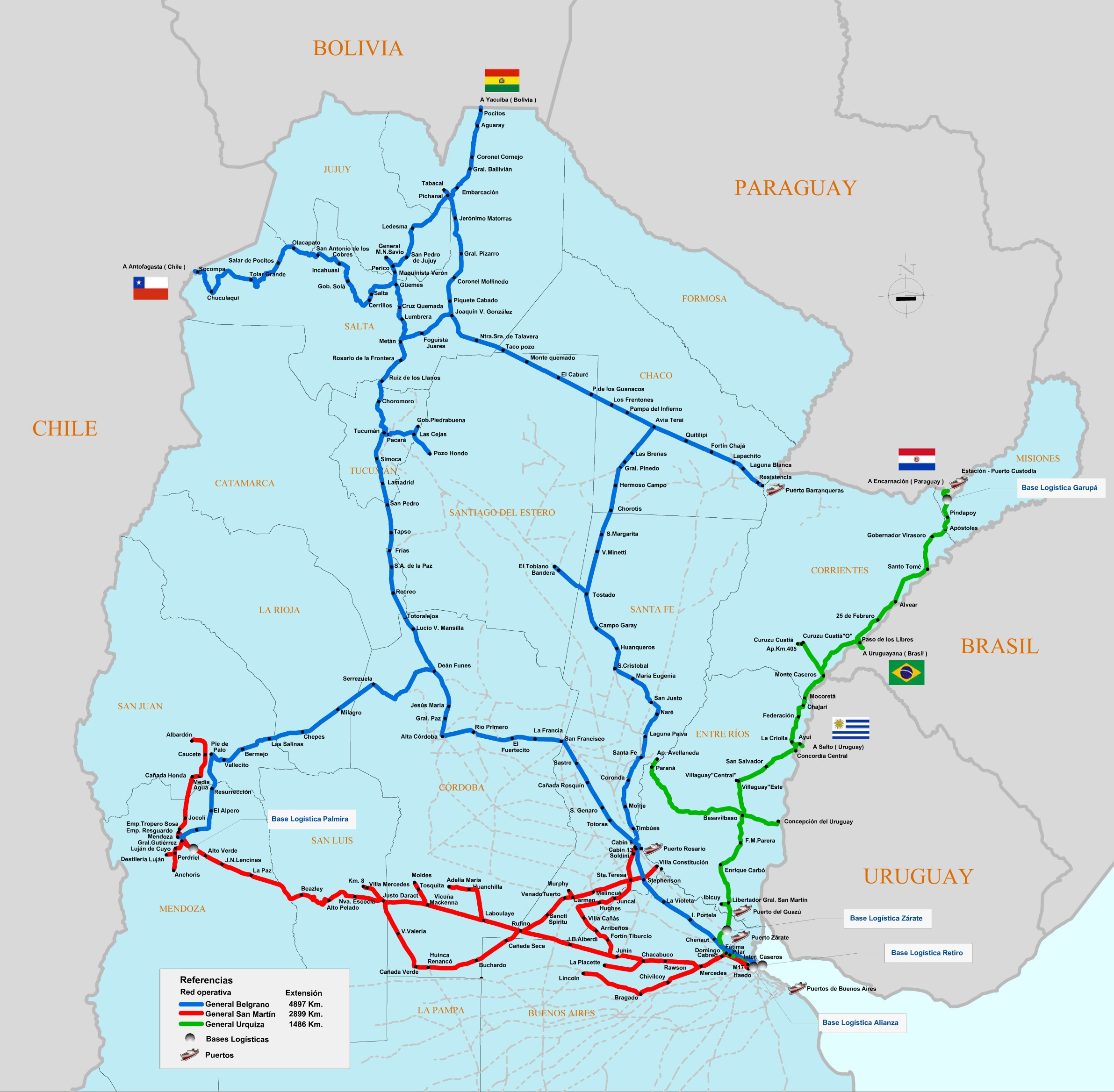 Plan Estratégico y de Negocios para el Desarrollo Logístico del Ferrocarril Belgrano Cargas